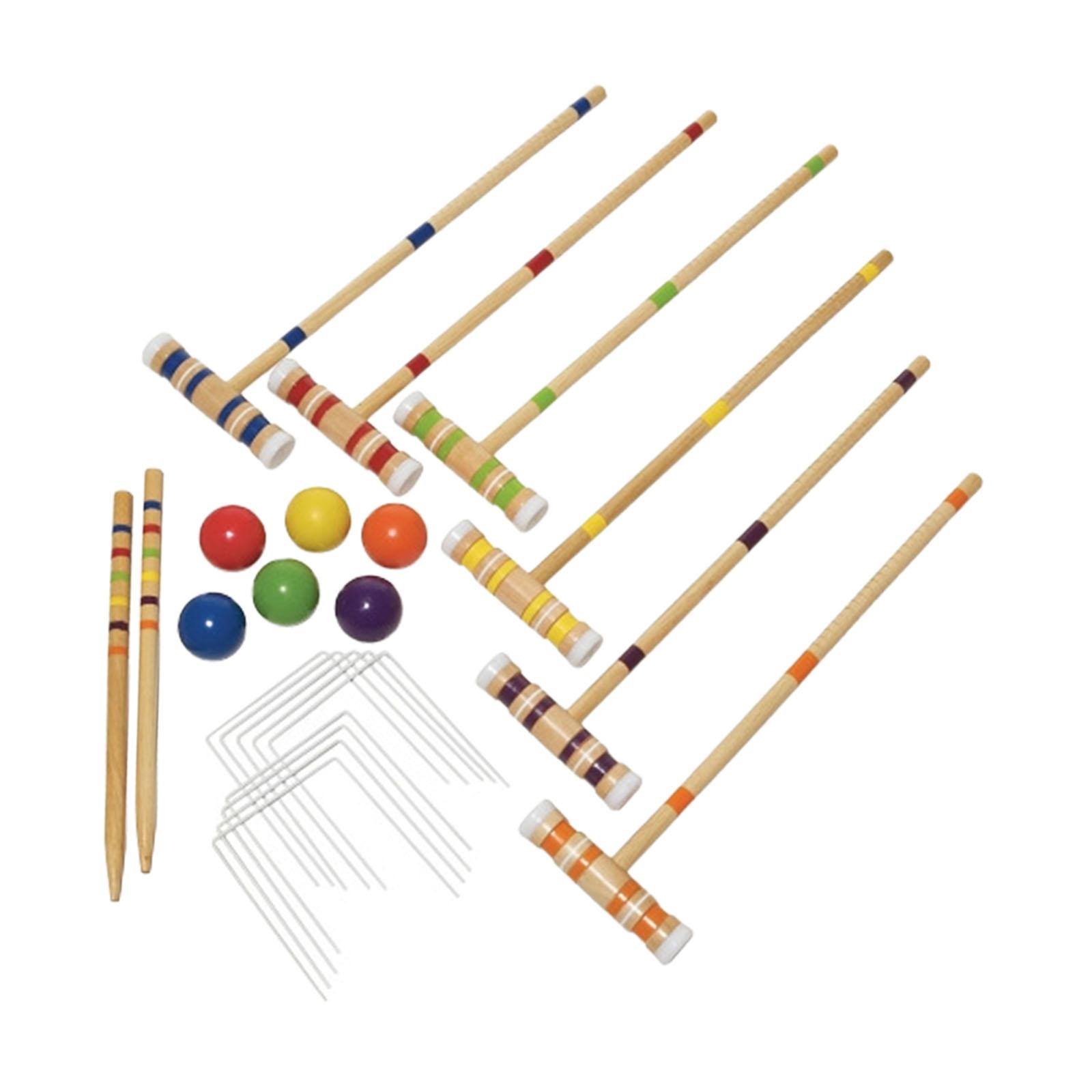 Croquet Set Lawn - Çim kroket oyunu bahçesinde açık hava