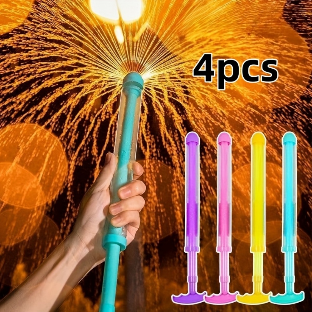 Party Games For 3 People - 4 adet Renkli Sprey Bloom Su
