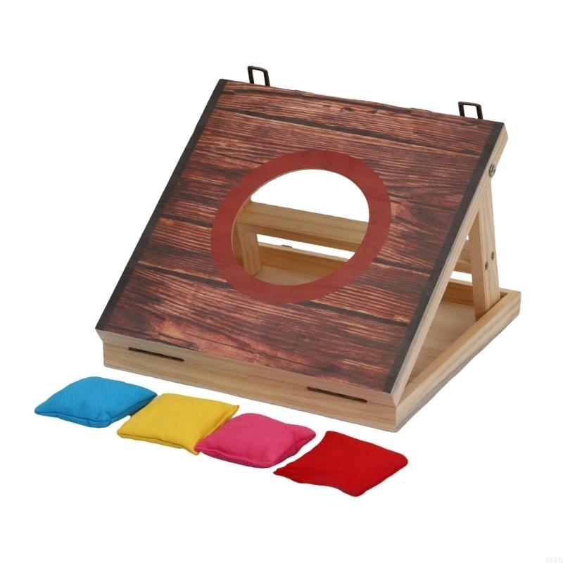 Cornhole Board Set - Aile ve Arkadaş Toplantıları için 4'lü