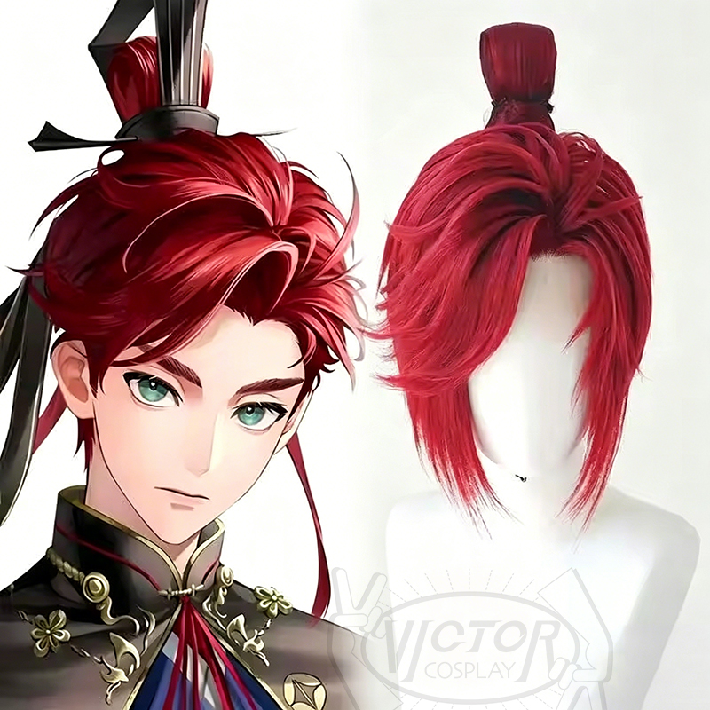 Zelda Party Games - Sun Quan Cosplay Tarz Peruk Oyunu