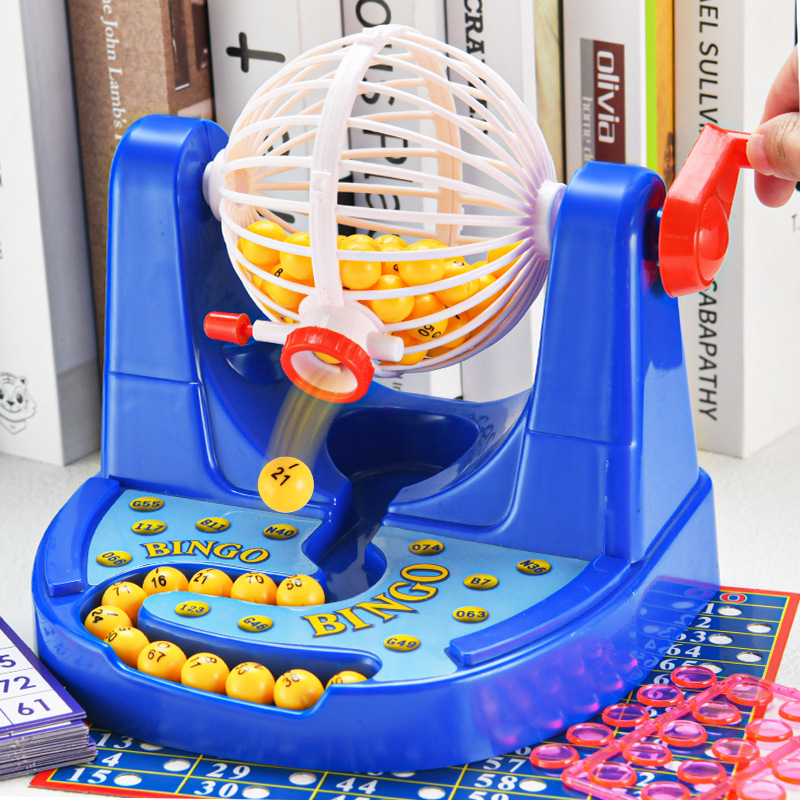Party Games Bingo - Klasik Bingo Piyango Numara Çekme Makinesi