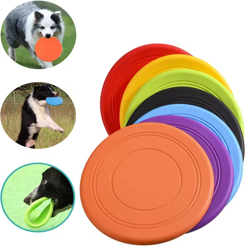 Frisbee Freestyle Disc - Dayanıklı Çiğnenebilir Evcil Hayvan Eğitim Frizbi