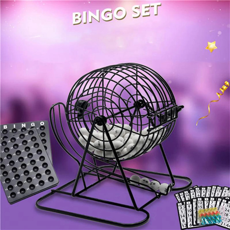 Party Games Large Groups - Deluxe Bingo Set kurulu oyun oyuncaklar