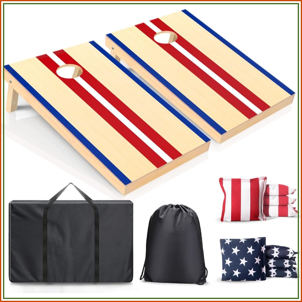 Cornhole Board Set - Regülatör Boyutlu Cornhole Tahtası Seti -