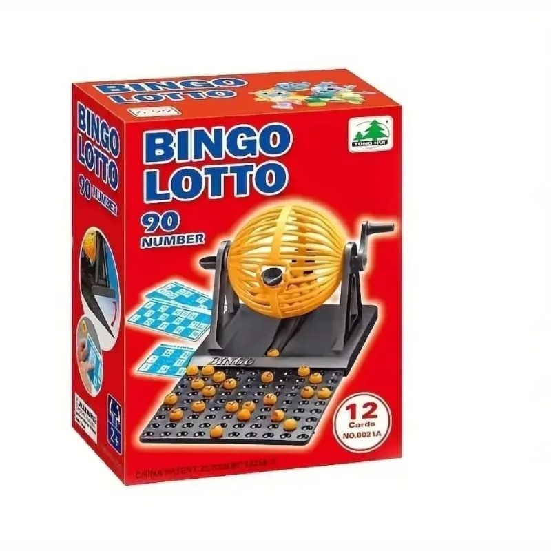 Party Games Bingo - Deluxe Bingo Oyun Seti, Kafesli Bingo