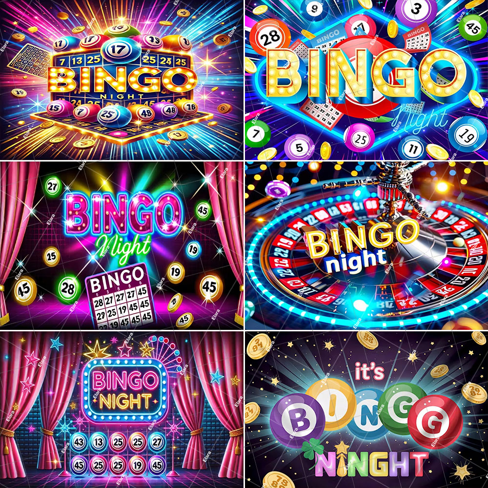 Party Games Bingo - 1 adet Bingo Gece Parti Malzemeleri