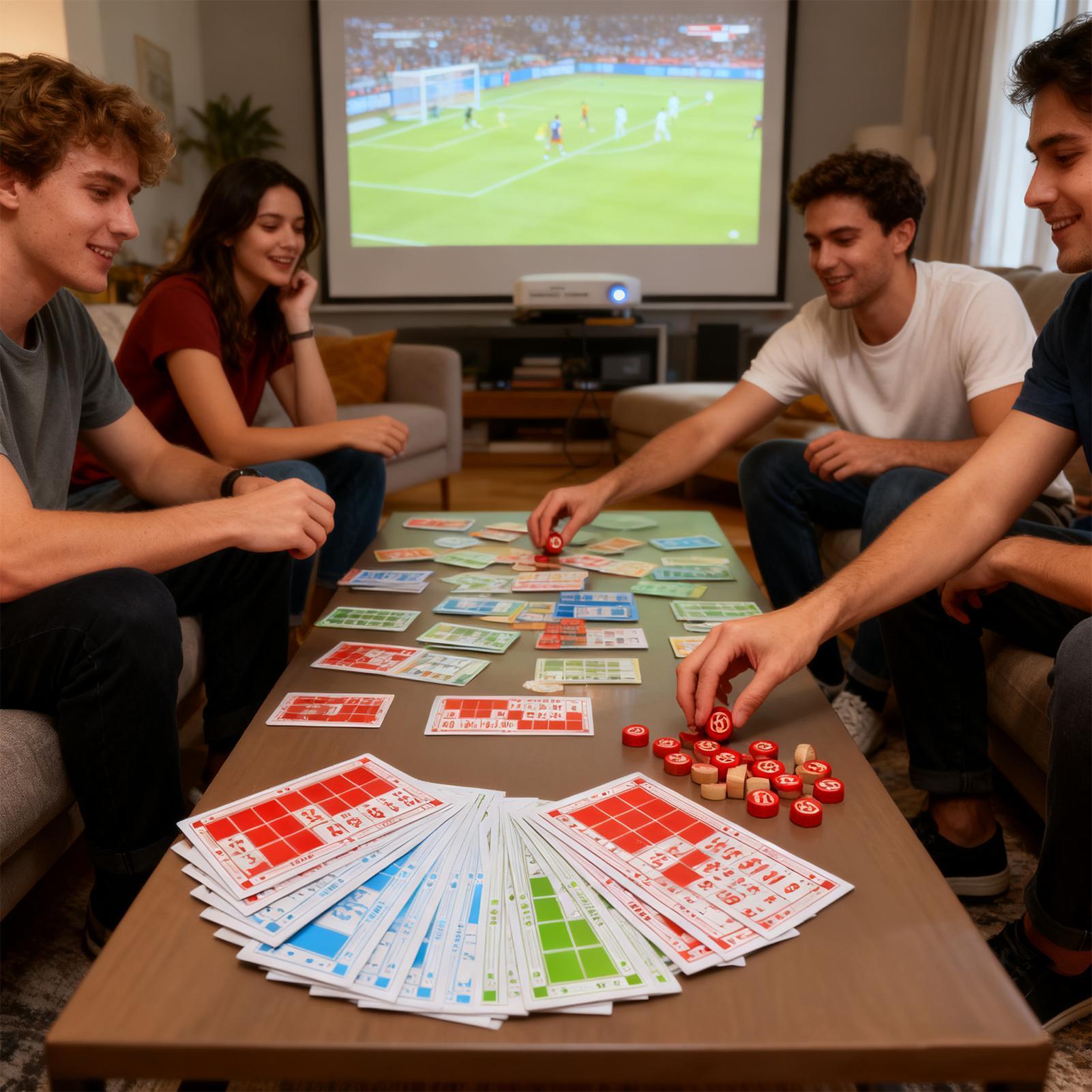 Bingo Seti Komik Vintage Ahşap - Party Games Large Groups incelemesi ve fiyatı