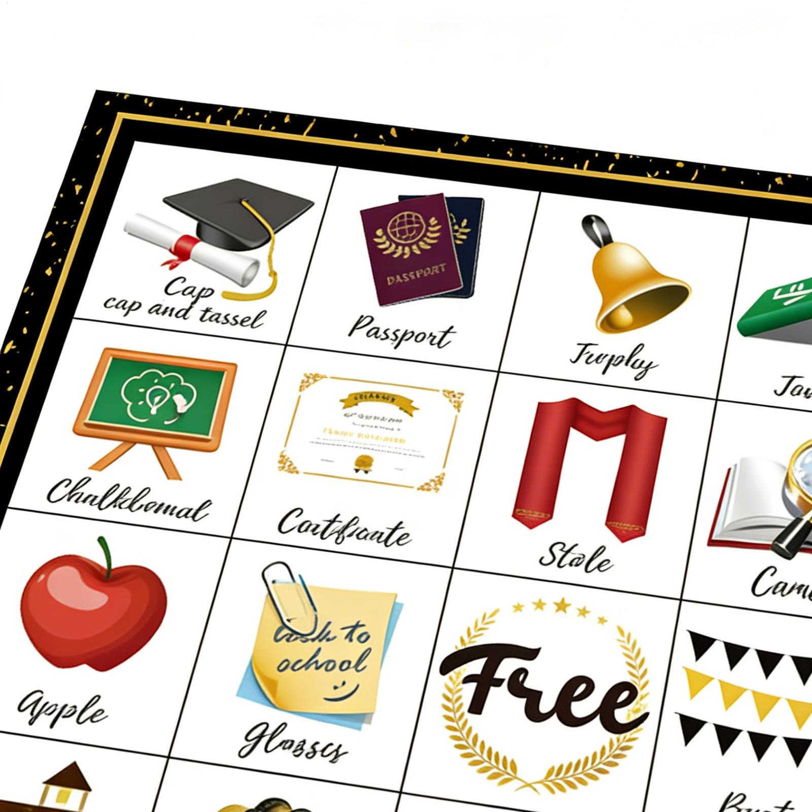 Mezuniyet Bingo Oyun Kartları  - Party Games Bingo incelemesi ve fiyatı