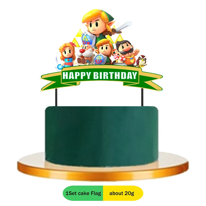 Oyun ZELDA Parti Dekorasyon Te - Zelda Party Games incelemesi ve fiyatı