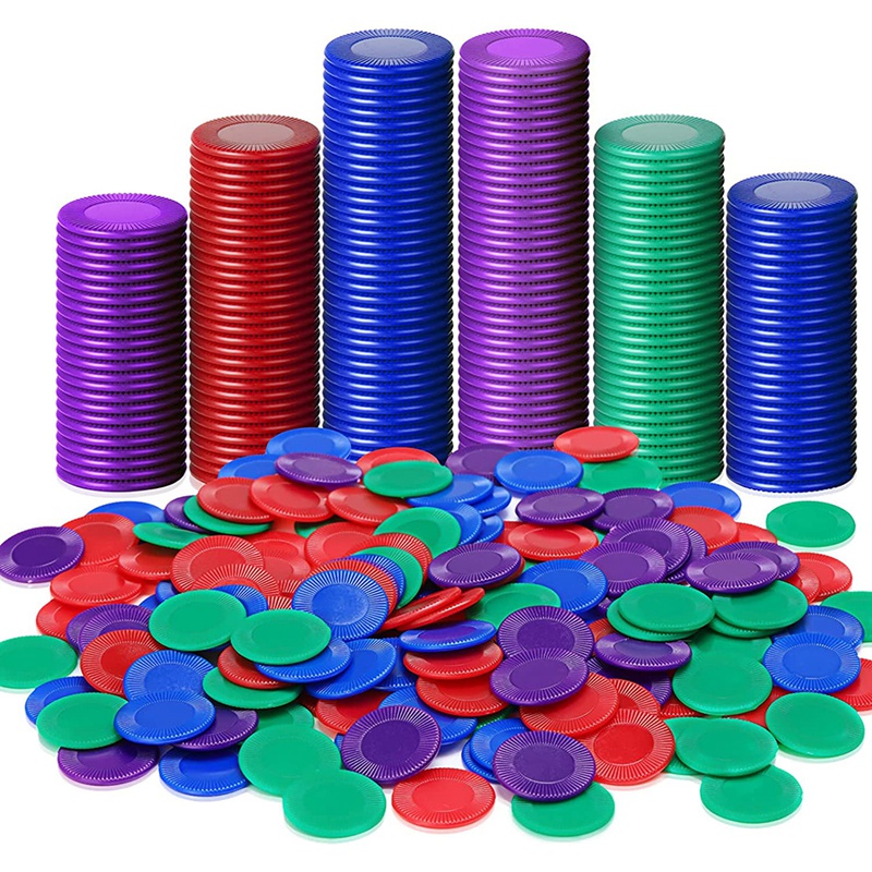 400 Pieces Plastic Poker Chips - Party Games Bingo incelemesi ve fiyatı