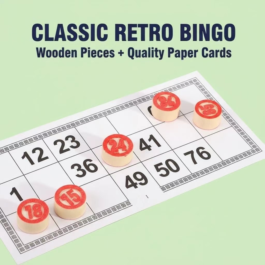 Ahşap Numaralı Variller, Kartl - Party Games Bingo incelemesi ve fiyatı