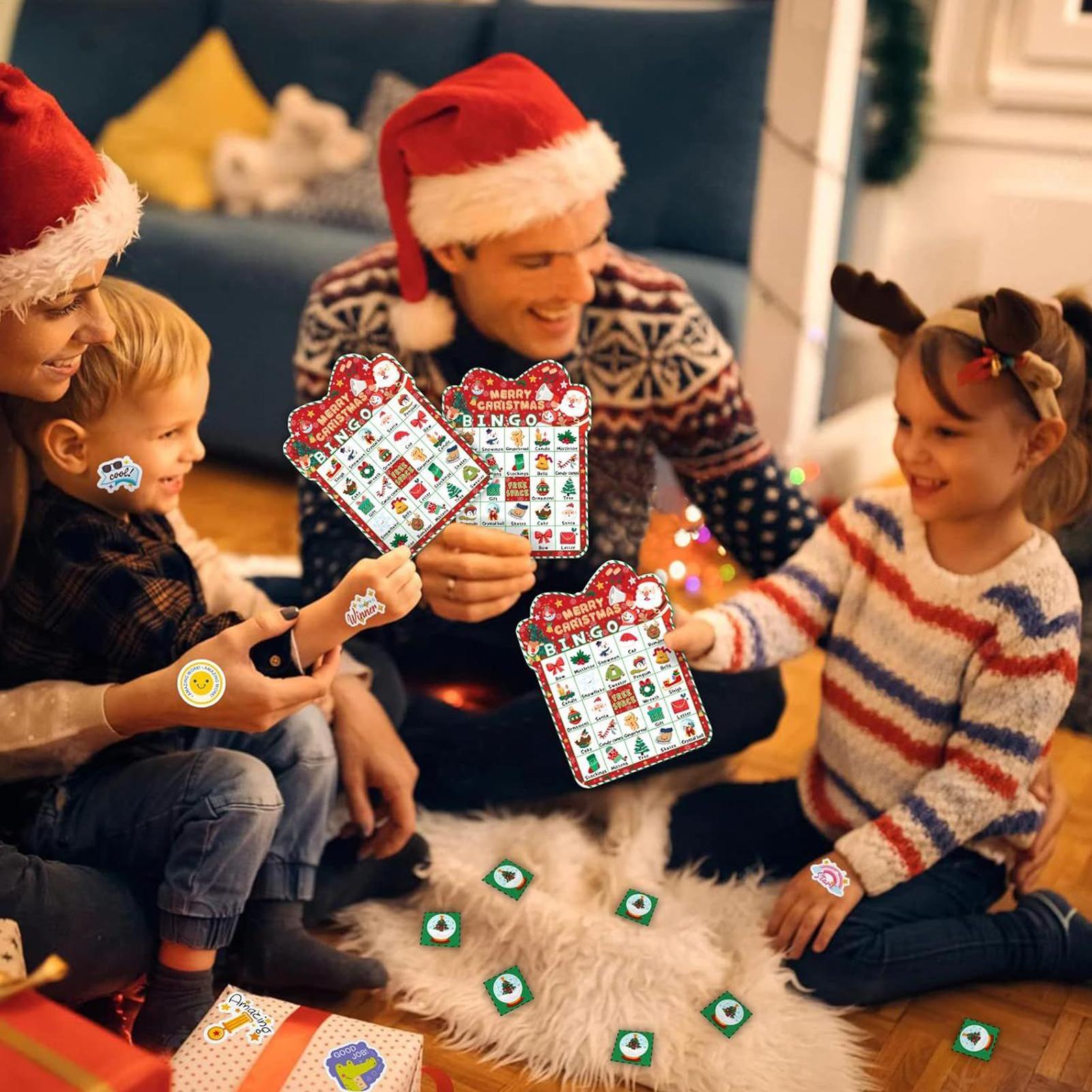 Noel Bingo Oyunu 24 Kart Seti, - Party Games Bingo incelemesi ve fiyatı