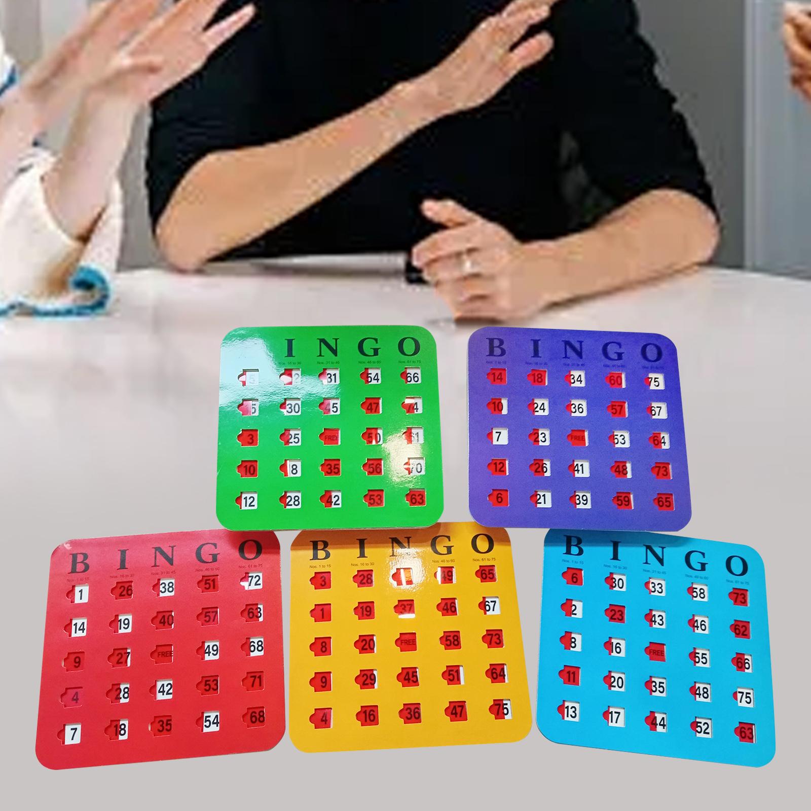 5 Adet Büyük Baskılı Bingo Kar - Party Games Large Groups incelemesi ve fiyatı