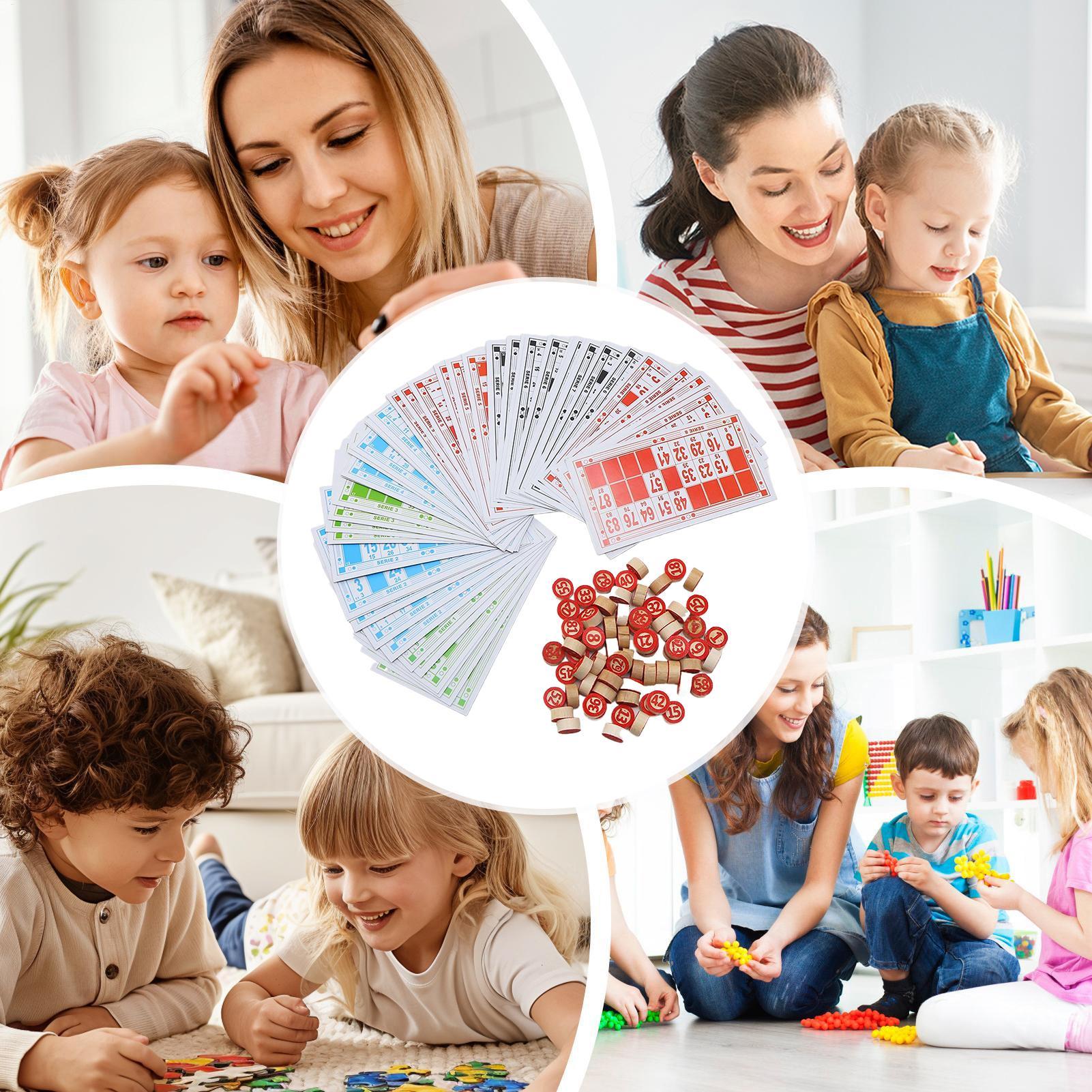 Bingo Seti Vintage Ahşap İnter - Party Games Large Groups incelemesi ve fiyatı