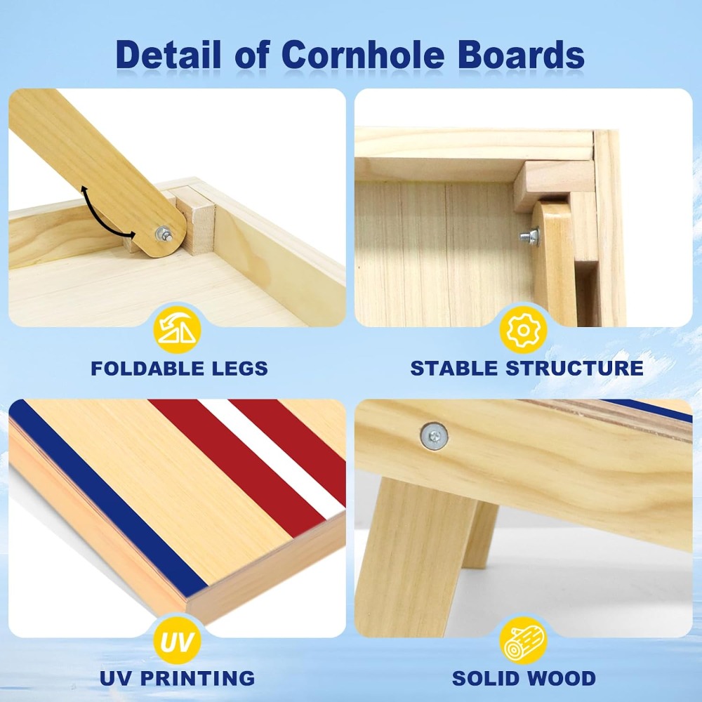Regülatör Boyutlu Cornhole Tah - Cornhole Board Set incelemesi ve fiyatı