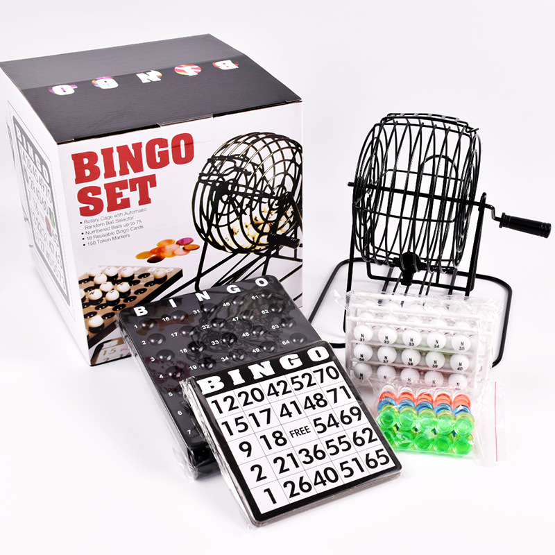 Bingo Piyango Makinesi Çelik B - Party Games Large Groups incelemesi ve fiyatı