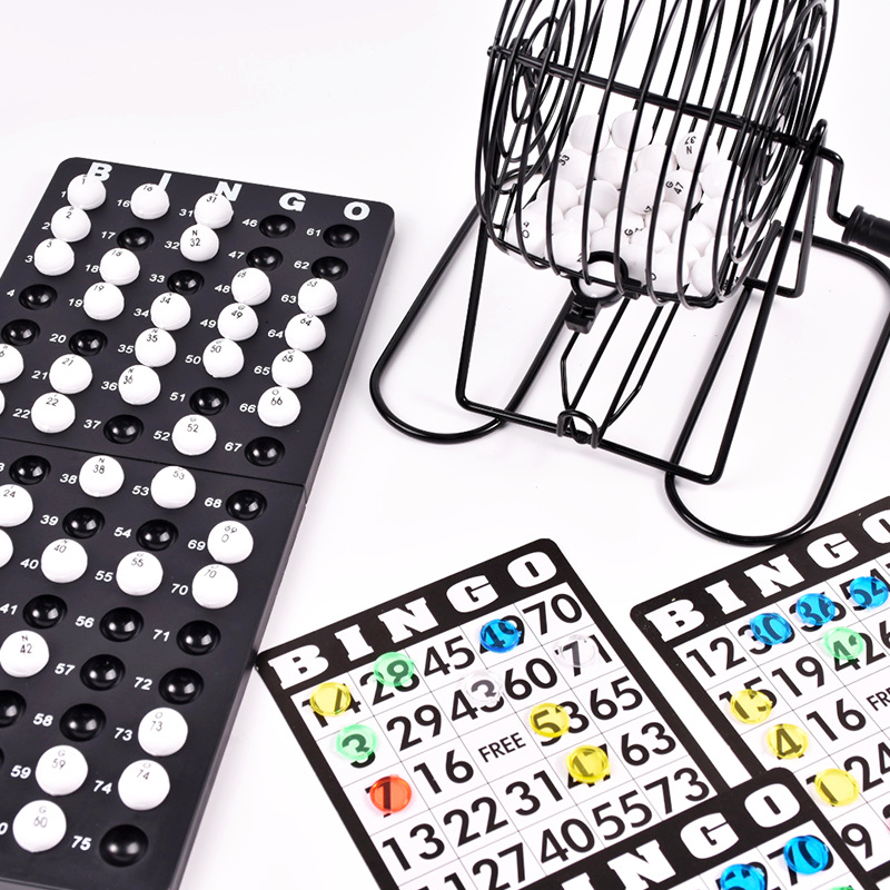 Bingo Piyango Makinesi Çelik B - Party Games Large Groups incelemesi ve fiyatı