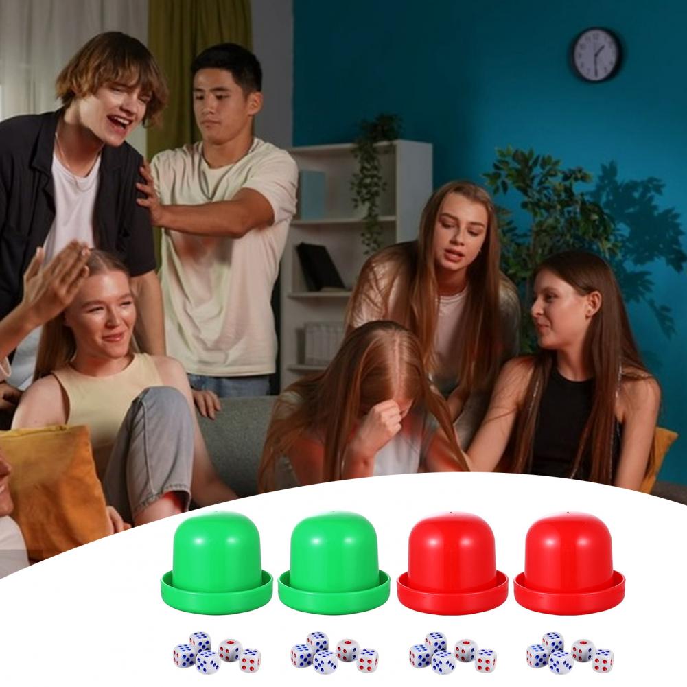 2 takım 8.5 cm Zar Fincan Taba - Party Games No Equipment incelemesi ve fiyatı