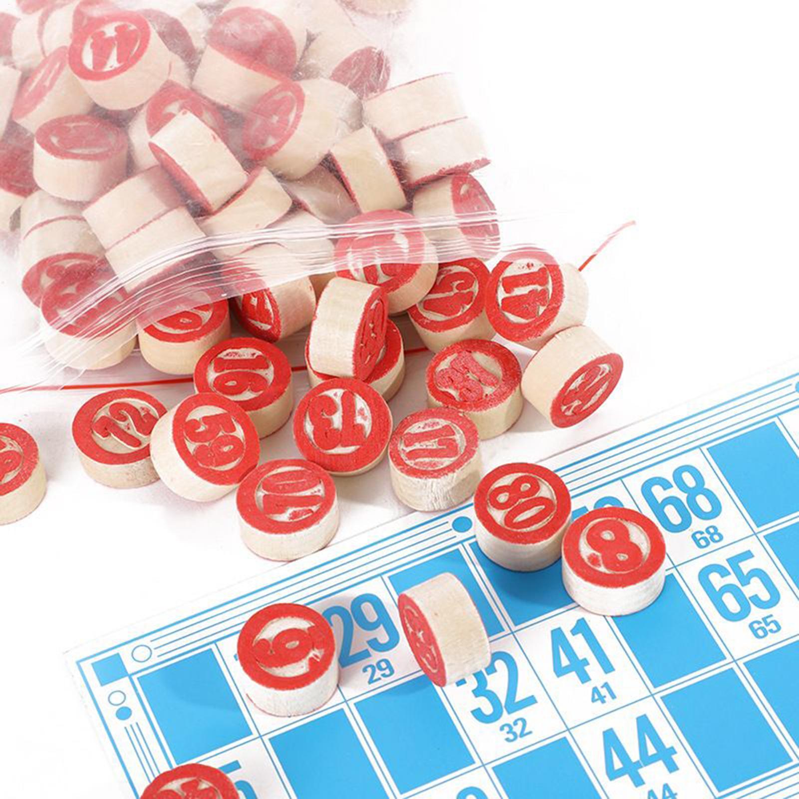 Bingo Kart Oyunu Vintage Ahşap - Party Games Large Groups incelemesi ve fiyatı