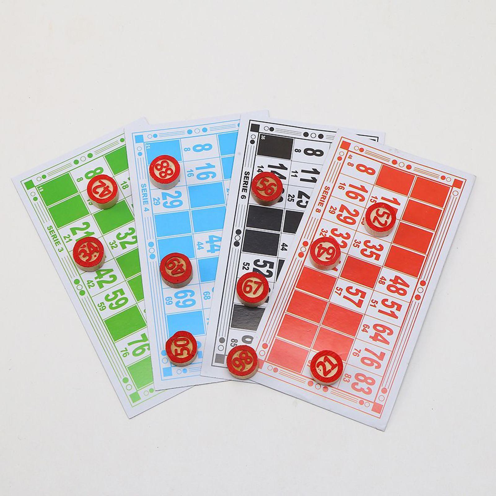 Bingo Kart Oyunu Vintage Ahşap - Party Games Large Groups incelemesi ve fiyatı